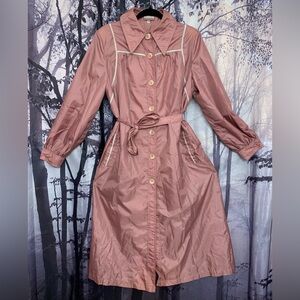 Lightweight trench coat.